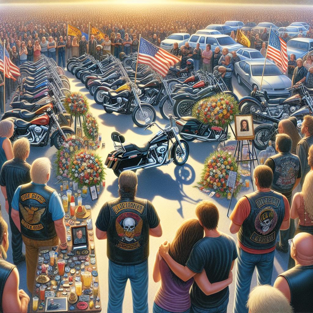 Biker Memorial Tribute Event