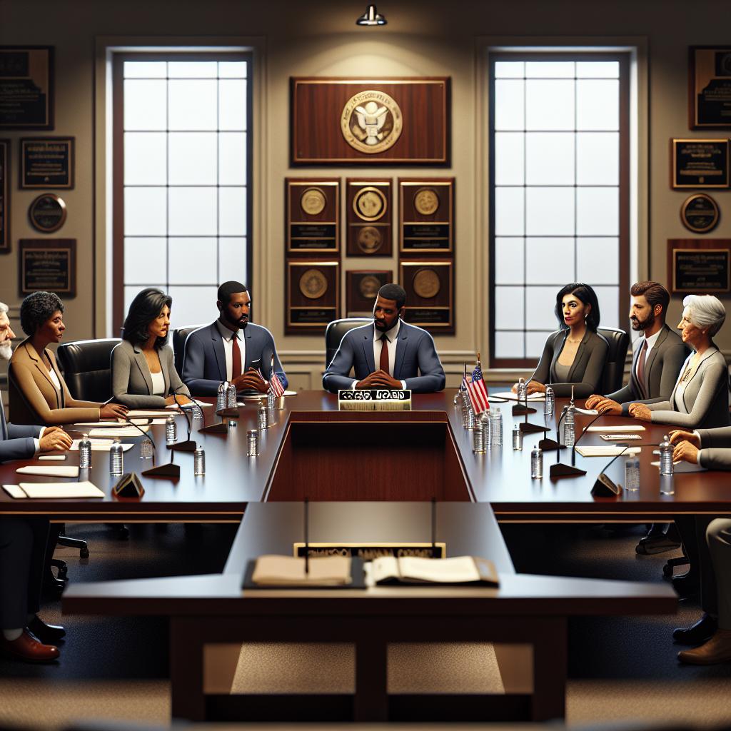 School board meeting discussion