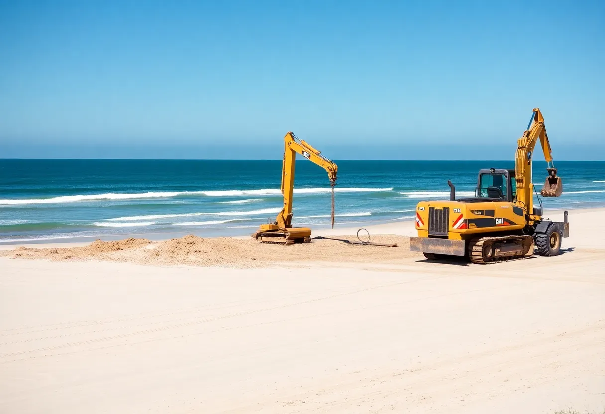Construction of a new ocean outfall at Myrtle Beach