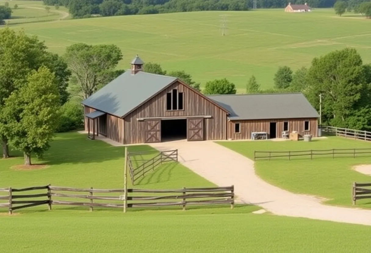 Horse barn and event venue in Myrtle Beach