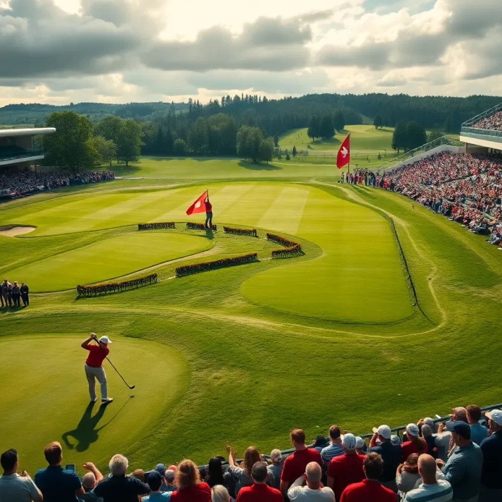 TGL face-off between two top golf teams at Sofi Center