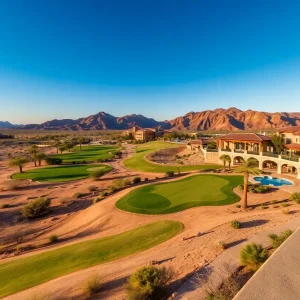 Scenic golf resort in Arizona with luxurious accommodations