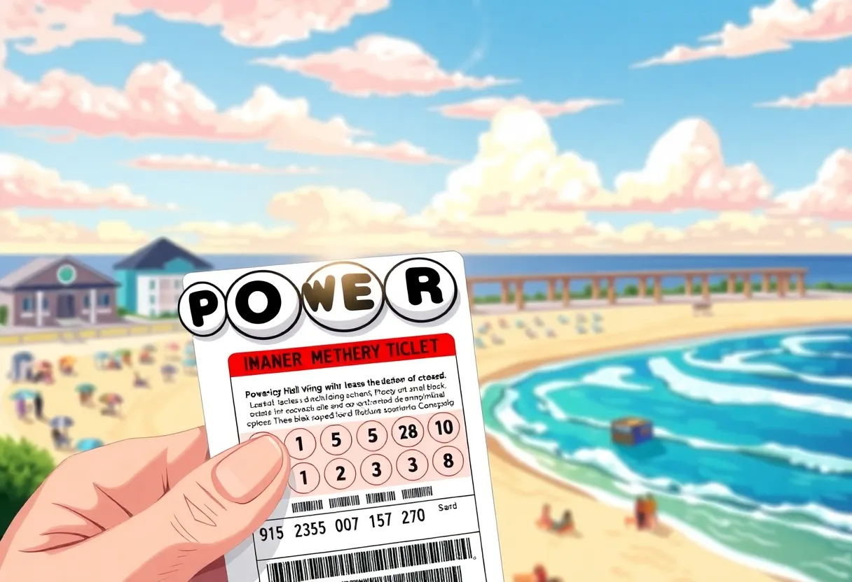Powerball ticket sold in Myrtle Beach