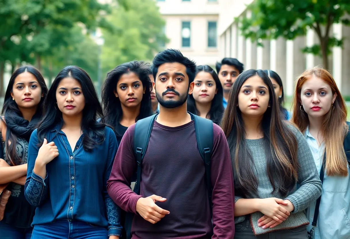 Group of international students at Harvard University
