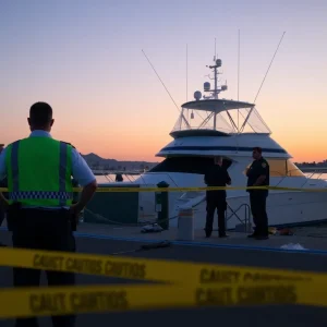 Police presence at Little River dock after shooting incident