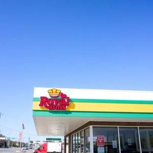Exterior view of the new Royal Farms store in Myrtle Beach