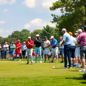 Ryan Fox celebrating victory at Myrtle Beach Classic
