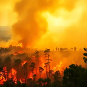 South Carolina Wildfires Emergency Response