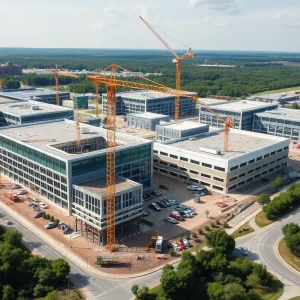 Amazon Campus Construction in North Carolina