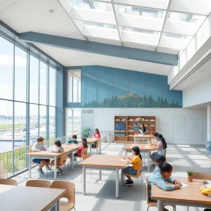 Boeing Learning Lab at South Carolina Aquarium