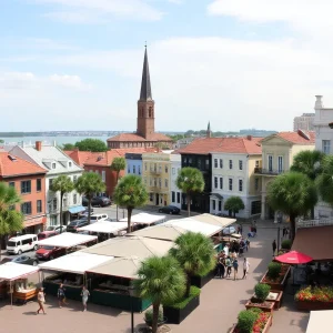 Scenic View of Charleston, South Carolina