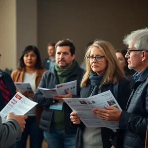 Community meeting about jury duty scam prevention