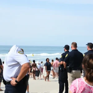 Police presence in Myrtle Beach community