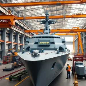 Newport News Shipbuilding Facility in Goose Creek