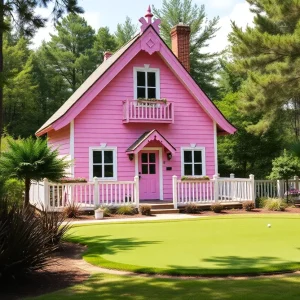 The Pink Palace, a vacation home in Myrtle Beach