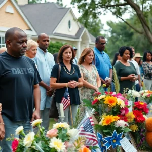 Community Gathering After Tragedy