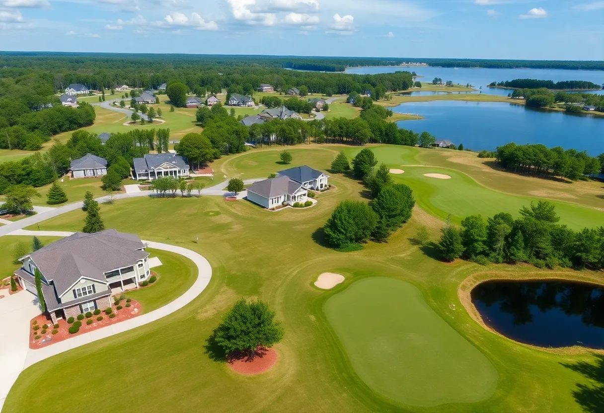 Fairway Woods golf course community in Manning, South Carolina