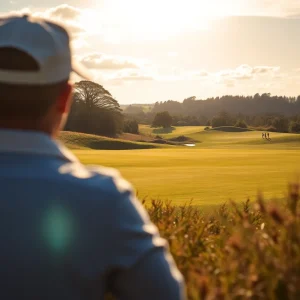 Golf course scenery during the Genesis Scottish Open in East Lothian, Scotland