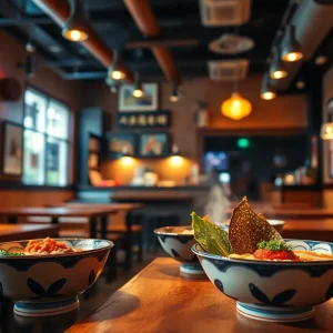 JINYA Ramen Bar Charleston Interior