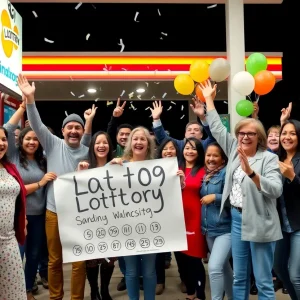 Lottery Win Celebration