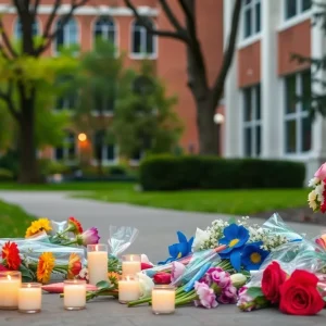 Memorial for USC Student