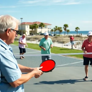 Seniors engaging in outdoor activities in Myrtle Beach