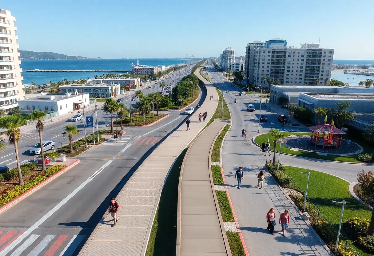 New sidewalk extension in Myrtle Beach connecting local schools