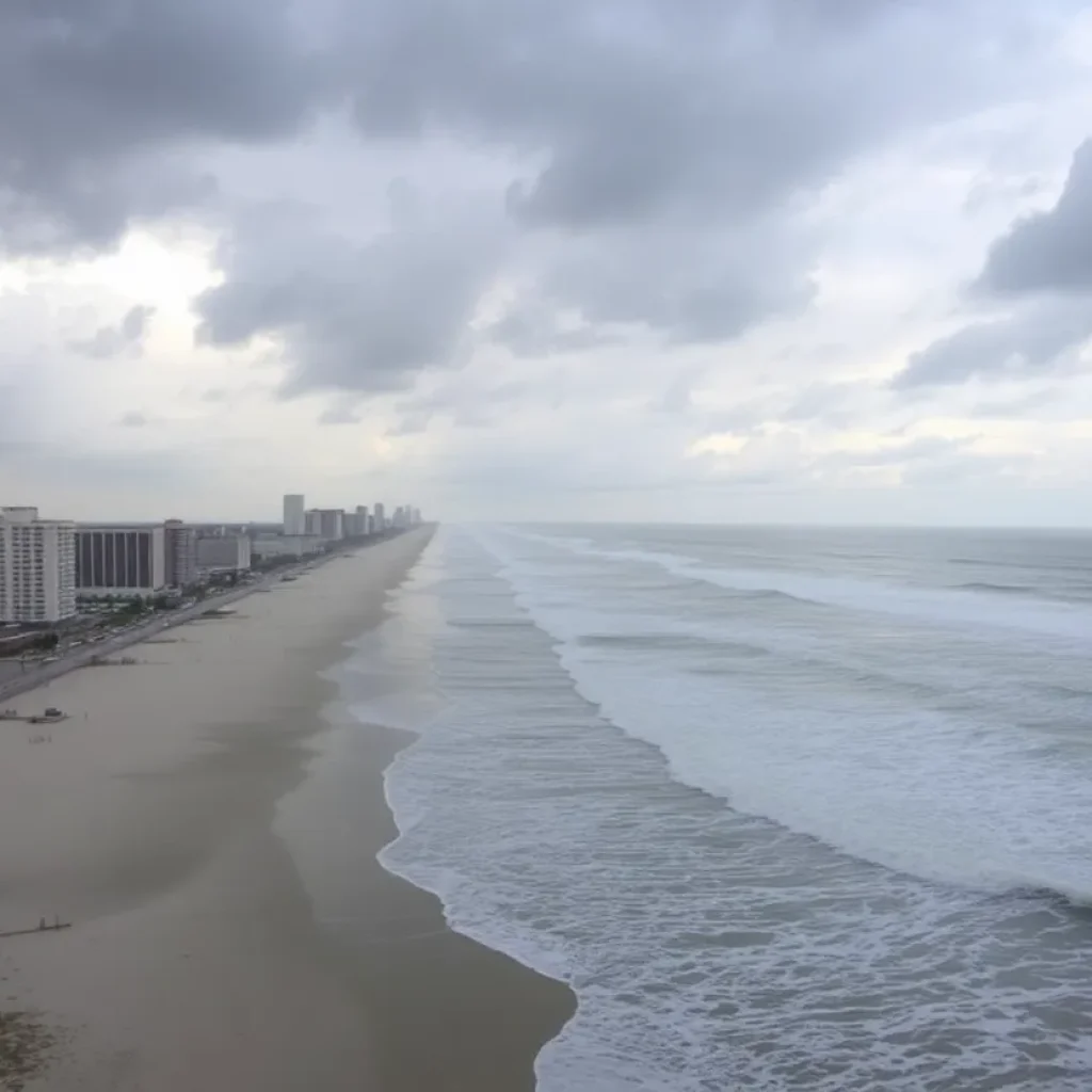 Stormy weather affecting Myrtle Beach tourism