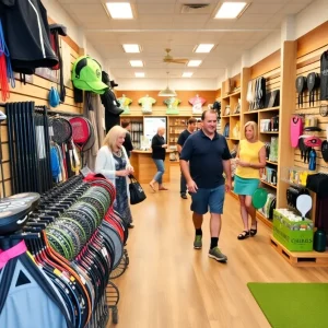 Exterior view of the PGA Tour Superstore in Cherry Hill