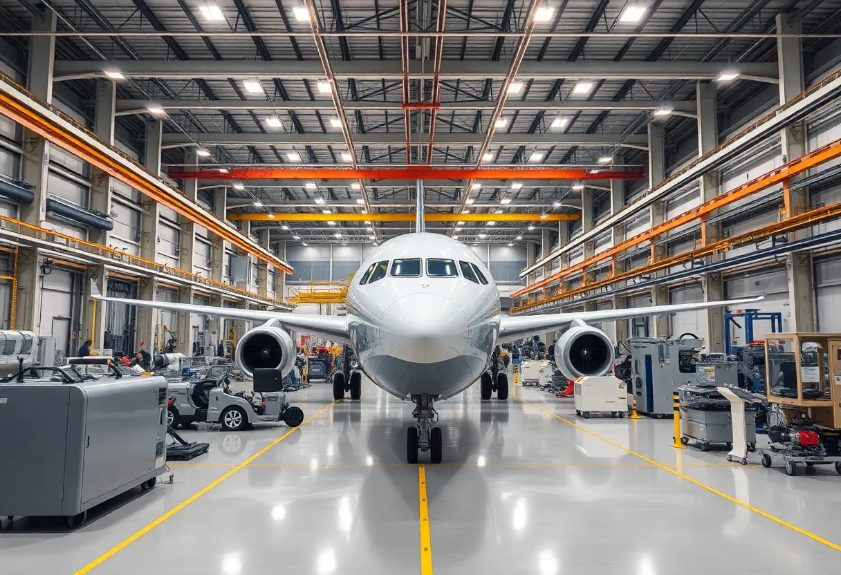 Manufacturing facility for Archer Aviation in Covington, Georgia.