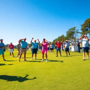 Golfers competing at the 2025 World Amateur Handicap Championships