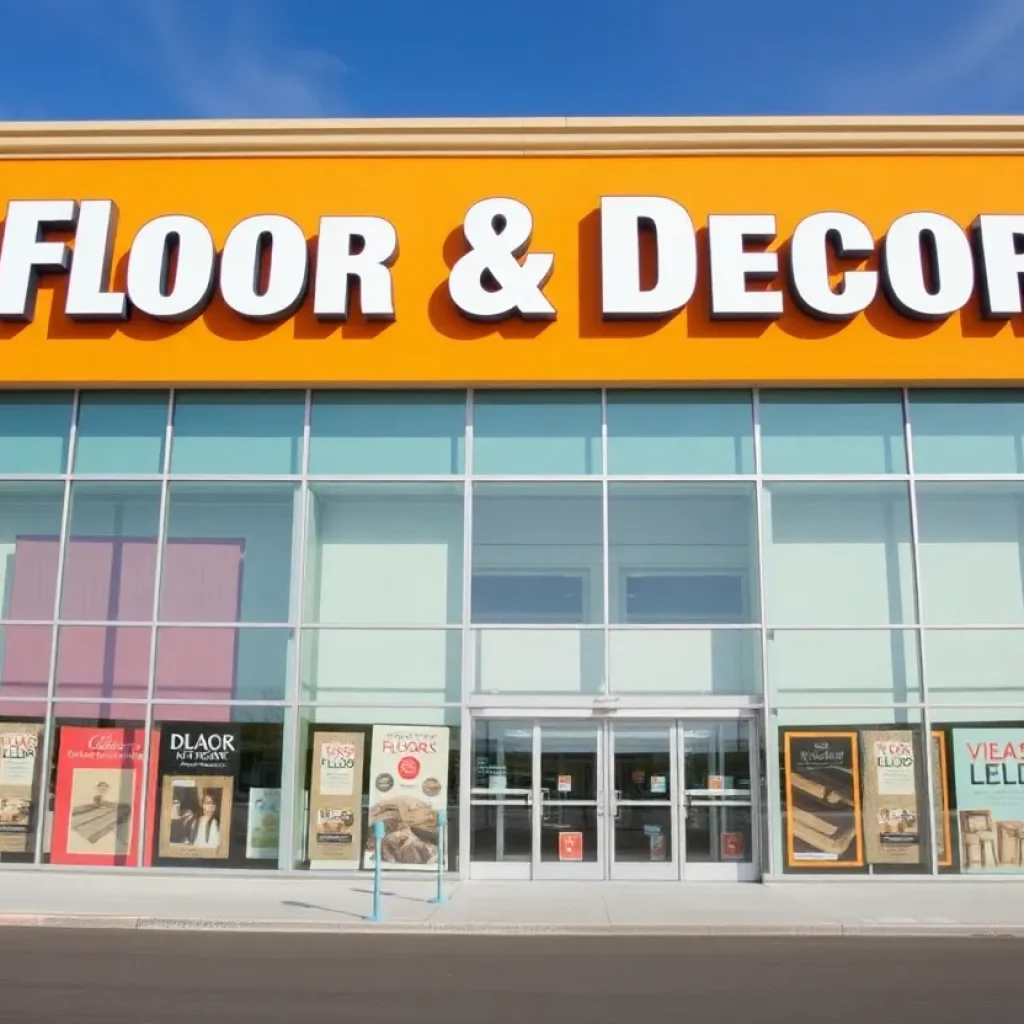 Exterior view of Floor & Decor store in Myrtle Beach
