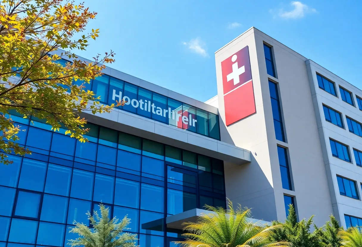 Exterior view of Grand Strand Regional Medical Center