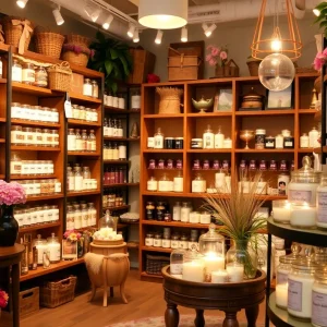 Exterior view of Lucid Coast Candle Company at Tanger Outlets