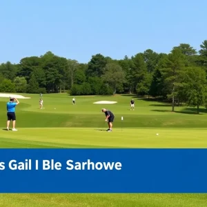 Golfers participating in the World Amateur Championship in Myrtle Beach