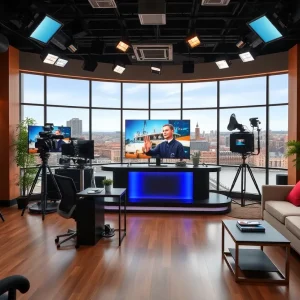 Office of the new General Manager in a TV station