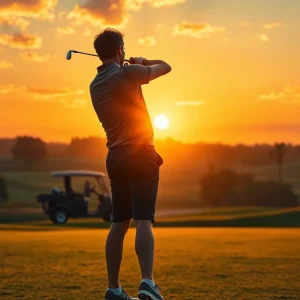 Movie poster for The Short Game showcasing golf and family themes