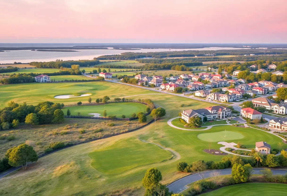 Beautiful retirement destinations on the East Coast with golf courses