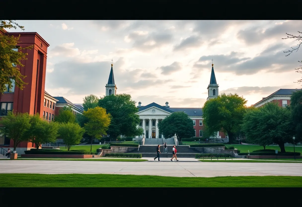 Illustration representing a TikTok trend at Coastal Carolina University.