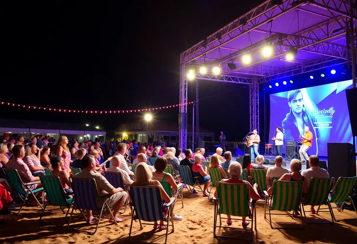 Jeb Mac Band performing live at North Myrtle Beach