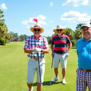 A lively Myrtle Beach golf course filled with humor and fun.