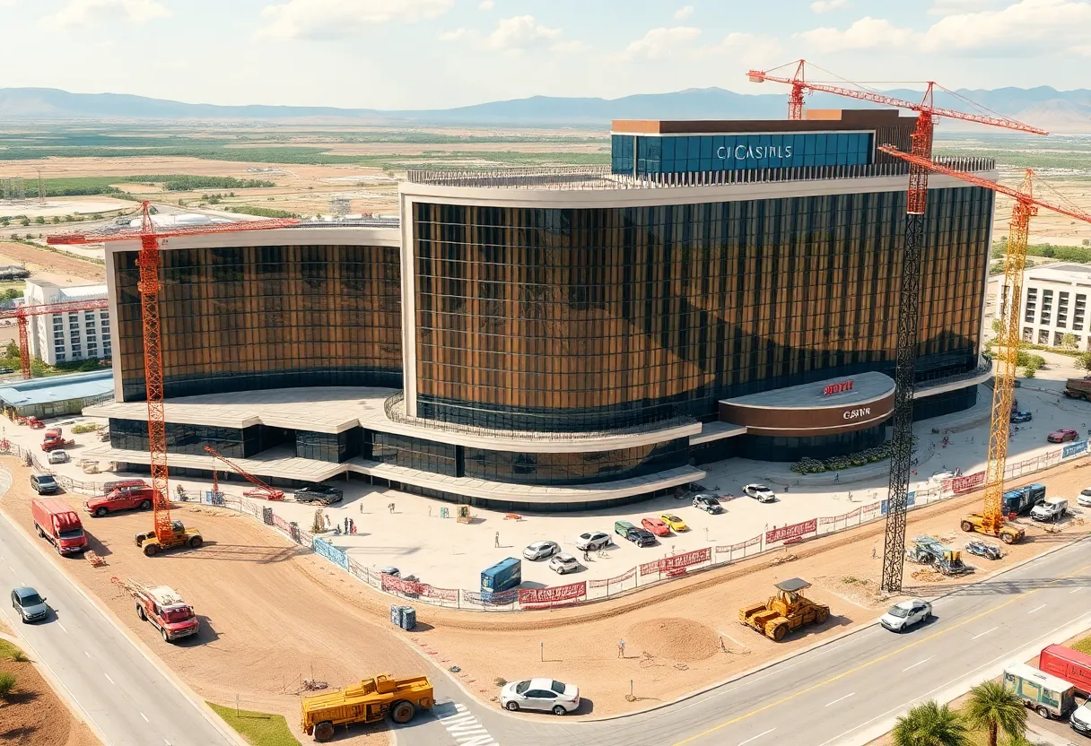 Catawba Two Kings Casino Construction Progress