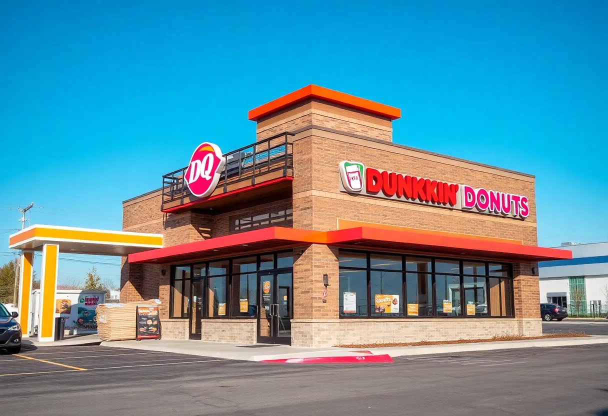 Construction site of Dairy Queen and Dunkin’ Donuts in North Myrtle Beach