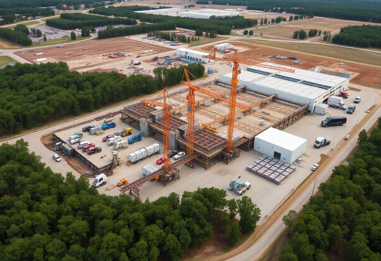 Isuzu Production Facility Construction Site