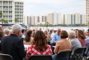 Candidates discussing local issues in Myrtle Beach forum