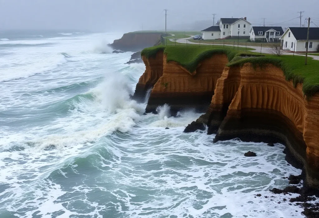 Severe flooding and stormy weather caused by nor’easter on East Coast