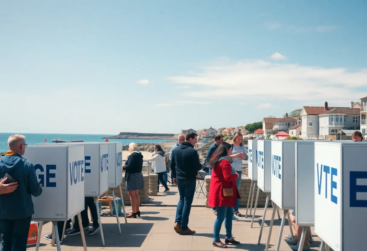 Community gathering in North Myrtle Beach for elections