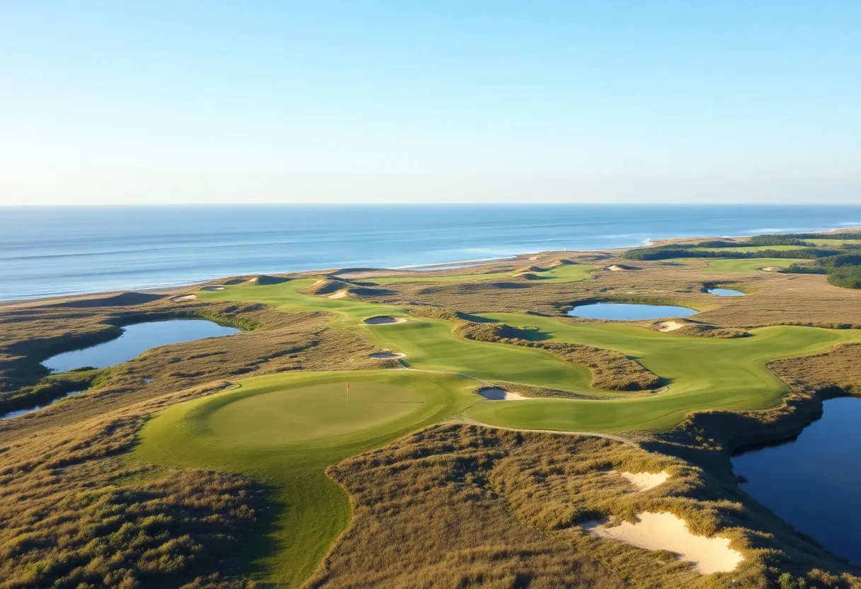 Scenic view of Prestwick Country Club in Myrtle Beach