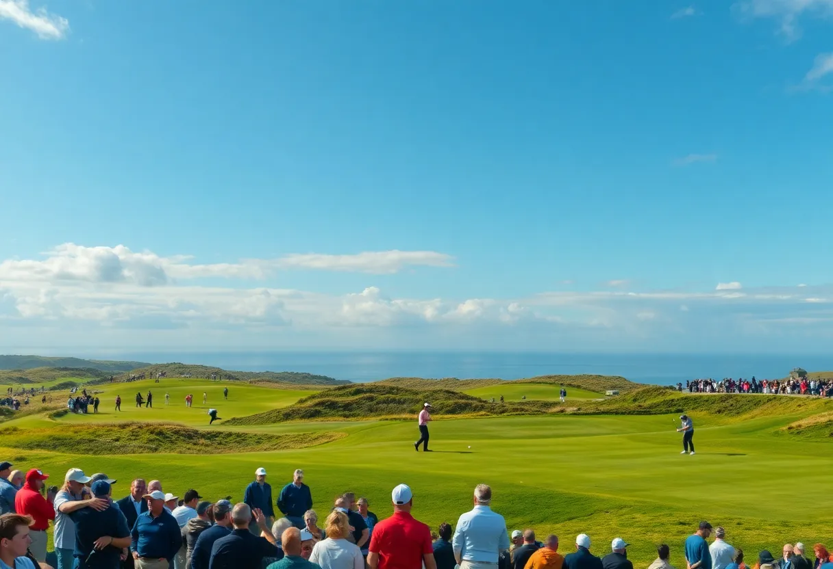 A beautiful Irish golf course set for the Ryder Cup
