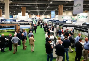 Trade show at the Carolinas Golf Conference in Myrtle Beach